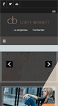 Mobile Screenshot of cortybennett.es
